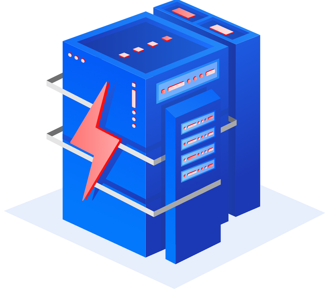 VPS Server Illustration