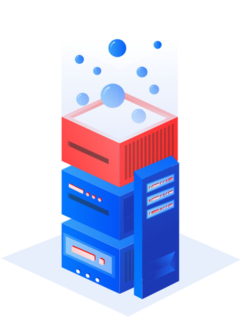 VPS Server Illustration